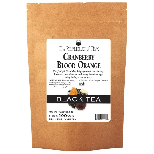 Vista 6 de The Republic of Tea, Té negro Brambleberry, 36 bolsas de té