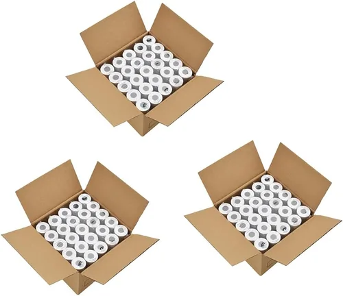 Vista 13 de Coopaty Papel térmico de 2 1/4" x 85', papel térmico para caja registradora POS (10 rollos)