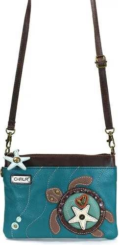 Vista 98 de CHALA Mini bandolera/bolso con correa convertible elegante, compacto, versátil