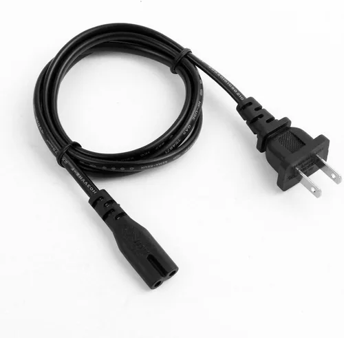 Vista 2 de Cable de alimentación de CA Cable para cámara Canon Camcorder Cargador de batería Adaptador de CA