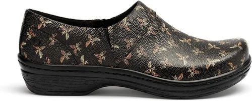 Vista 18 de KLOGS Calzado de mujer Mission diseño cerrado Zueco de enfermería Negro Smooth Wnstn