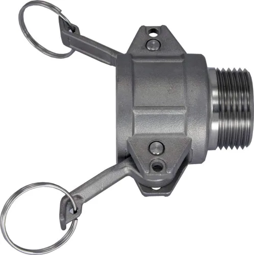 Vista 4 de Duda Energy CamSocket-HB100 304 Acoplador de montaje de tubería de leva y ranura de acero inoxidable de 1 pulgada, enchufe de bloqueo de leva x
