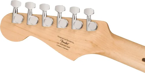Vista 7 de Fender Squier Sonic Stratocaster HT H - Paquete Negro con Afinador, Correa, Púas y DVD de Guitarra Austin Bazaar Negro HT H