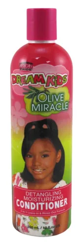Vista 2 de African Pride Dream Kids Acondicionador desenredante 12 onzas (paquete de 6)