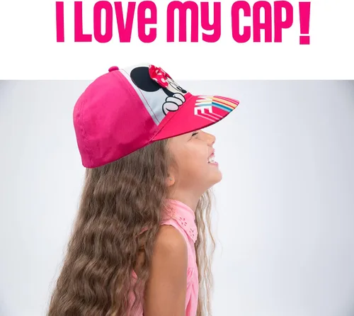 Vista 5 de Disney Minnie Mouse - Gorra de béisbol para niñas