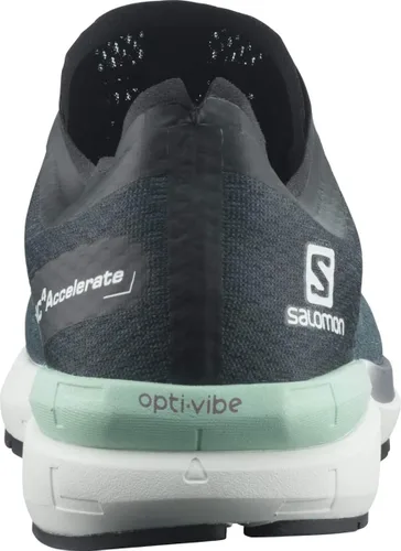 Vista 10 de Salomon Sonic 4 Accelerate - Tenis de correr para hombre, Negro azulado, D(M) US