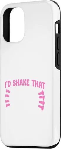 Vista 2 de iPhone 13 I'd Shake That. Majorette Twirler Baton Twirling Case