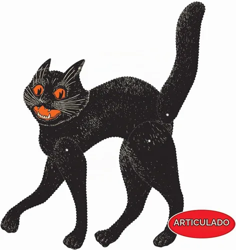 Vista 4 de Suministros para fiestas de Beistle, Negro/Anaranjado/Blanco