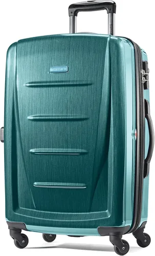 Vista 25 de Samsonite Winfield 2 Equipaje rígido con ruedas giratorias, Carbón vegetal, Grande de 28 pulgadas, a cuadros