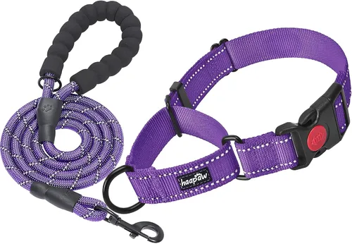 Vista 12 de haapaw Martingale - Collar de perro con hebilla de liberación rápida reflectante para perros pequeños, medianos y grandes