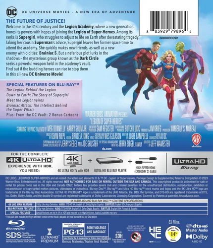 Vista 3 de Legion of Super-Heroes (4K Ultra HD/Blu-ray/Digital) [4K UHD]