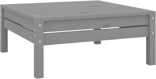 Vista 9 de Ensemble de Salon de Jardin Modulaire en Pin Massif Gris, Canapé d'Angle Pour Terrasse, Balcon ou Salon, Confortable et Design Rustique, Assemblage