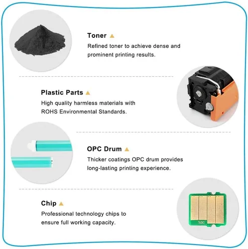 Vista 6 de Reemplazo del cartucho de tóner compatible con tóner fresco para HP 85A CE285A P1102w para HP LaserJet P1102w M1212nf HP LaserJet Pro P1100 P1102w