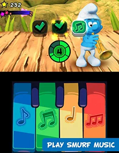 Vista 3 de The Smurfs - Nintendo 3DS Standard Edition