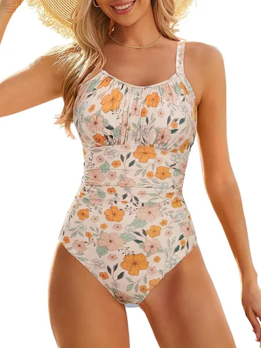 Vista 8 de American Trends Traje de baño de una pieza para mujer con control de Negro