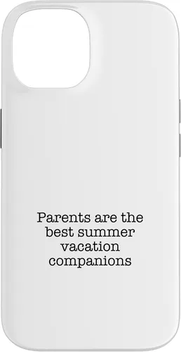 Vista 4 de iPhone 16 Parents are the best summer vacation companions Case