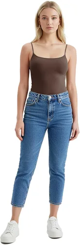 Vista 236 de Emmalise Camisola larga casual básica para mujer, con tirantes ajustables, top en capas