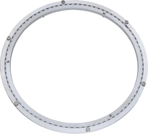 Vista 8 de Placa giratoria de aluminio resistente Lazy Susan con rodamiento giratorio para mesa de comedor (4 pulgadas)