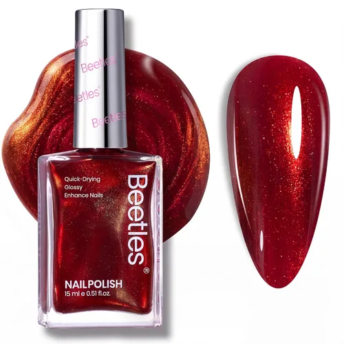 Vista 12 de Beetles - Esmalte de uñas morado, violeta nublado, 0.51 onzas líquidas 0-Violeta nublado