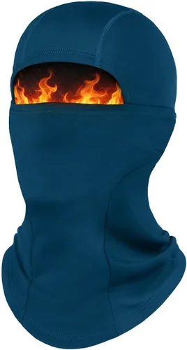 Vista 35 de Fuinloth Pasamontañas de Esquí Balaclava Pro, Pasamontañas a Prueba de Viento Térmico para Climas Fríos, Motocicleta para Hombres/Mujeres