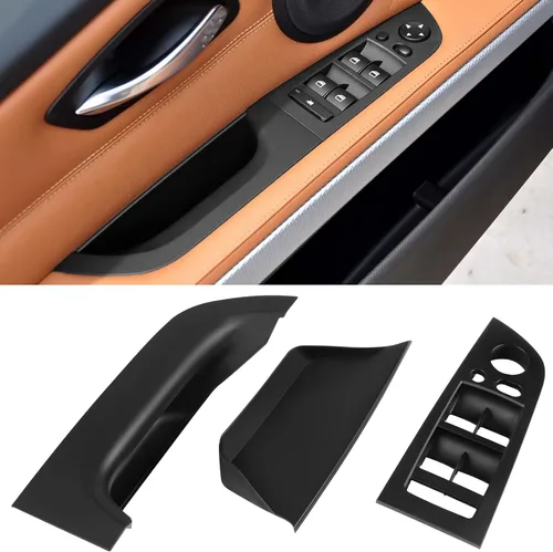Vista 11 de Jaronx Para BMW Serie 3 E90 LCI/E91 LCI Manija de puerta lateral del Beige