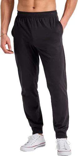 Vista 9 de Hanes Pantalón deportivo de algodón para hombre, pantalones deportivos de punto con bolsillos, pantalones deportivos, puños ceñidos y pierna recta