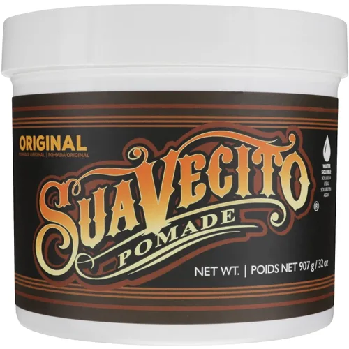 Vista 10 de Suavecito Pomade Original Hold For Men 4 oz, 1 paquete – Gel de cabello sin escamas de brillo medio como cera a base de agua – Fácil de lavar – Se