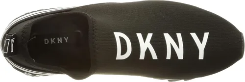 Vista 5 de DKNY Tenis ligeros y cómodos para mujer, plateado
