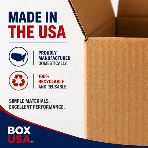Vista 5 de Seleccione un tamaño: cajas planas marca Partners., Kraft, 25