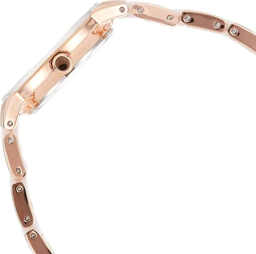 Vista 3 de Anne Klein Reloj de pulsera de cerámica con esfera de diamante auténtica para mujer