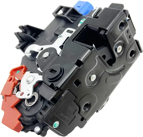 Vista 10 de Cheriezing Actuador de pestillo de bloqueo de puerta eléctrico compatible con Cayenne, Phaeton, Touareg, 2002-2009, lado delantero derecho