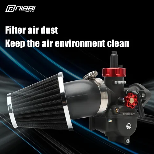 Vista 5 de NIBBI Filtro de aire, filtro de aire de 1.654 pulgadas, para motocross y cuatrimoto