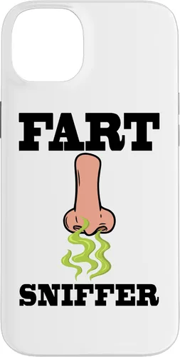 Vista 15 de Fart Sniffer Shirt, Gross Dad Joke Shirt, Weird Funny Fart Case for iPhone 17