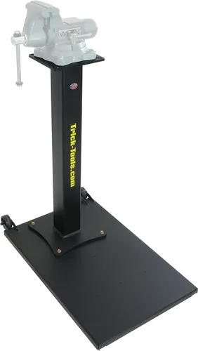 Vista 3 de Trick-Tools Versa-Mount - Pedestal de piso de tornillo móvil resistente y amoladora, fabricado en los Estados Unidos