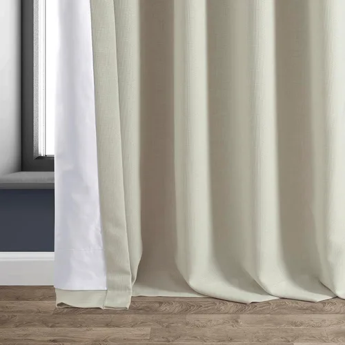 Vista 10 de HPD HALF PRICE DRAPES Cortinas opacas sólidas con aislamiento térmico para dormitorio, cortina de 84 pulgadas de largo (1 panel), cortinas opacas