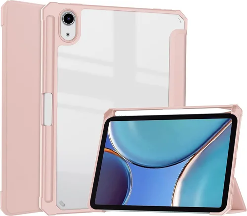 Vista 23 de Dteck Funda delgada para Apple iPad mini de 8.3 pulgadas (A17 Pro), Mini (6ª generación) de 8.3 pulgadas con función de encendido automático