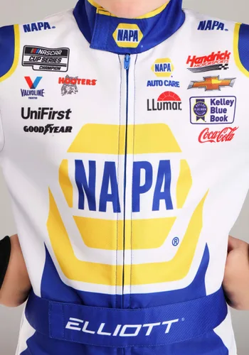 Vista 3 de Disfraz de Niño del Uniforme NAPA NASCAR de Chase Elliott Multicolor