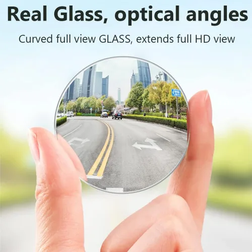 Vista 4 de Blind Spot Glass 2" Mirror (4 Pack) Compatible with Mercedes-Benz Sprinter Cab Chassis Van with Anti-Fog, Blur, Rust, Corrosion Resistant Aluminum