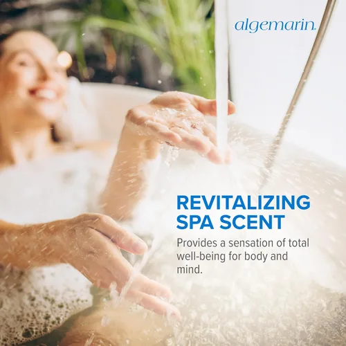 Vista 8 de Algemarin Baño de espuma de aroma original - Aromaterapia marina europea (1 paquete, 16.9 fl oz)