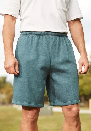 Vista 5 de KingSize Pantalones cortos de forro polar cómodos para hombre