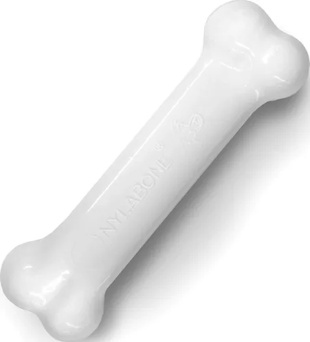 Vista 13 de Nylabone Power Chew Juguete masticable duradero con sabor, para perros extrapequeños, para masticadores agresivos, indestructibles, sabor tocino