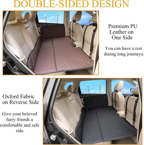 Vista 2 de Ablechien Colchón de coche no inflable, extensor de asiento trasero para camión, hamaca de perros, colchón de cama de camión, colchón de campamento
