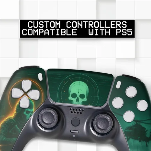 Vista 194 de Battman Custom PS-5 Controller Wireless compatible with Play-Station 5 Console by BCB Controllers Proudly Customized in USA with Permanent