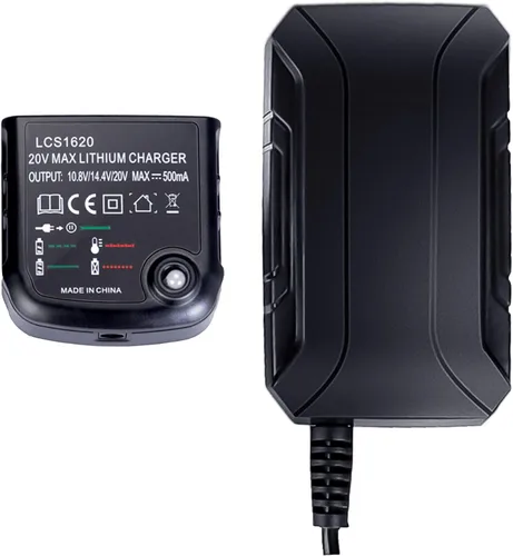 Vista 7 de Cargador de batería de iones de litio de 20 voltios LCS1620 para Black & Decker para cable Porter para STANLEYBattery 12V 14.4V 18V 20 voltios