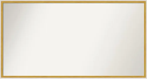 Vista 193 de Amanti Art Espejo de baño blanco para sobre el fregadero, 22 x 45 pulgadas, espejo de tocador rectangular blanco Lucie, marco de madera moderno