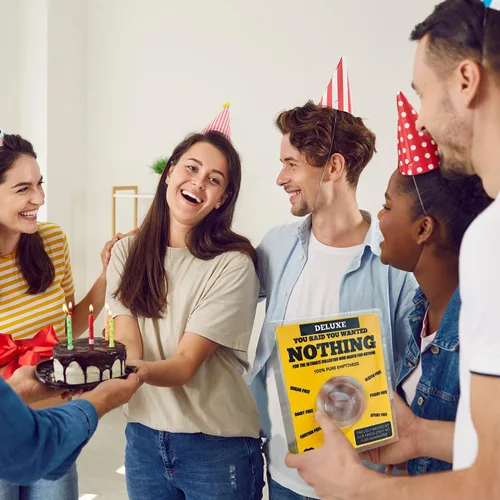 Vista 6 de Novedoso regalo de lujo del vacío Divertida caja de bromas Regalo de broma para todas las ocasiones Paquete sorpresa de broma divertida
