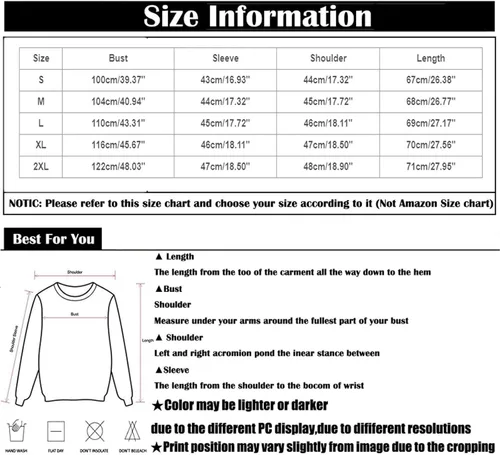 Vista 2 de GWNDHTBL Holiday Classic Tunics for Ladies Oversized Homewear 34 Sleeve Spandex Fit Printed Patchwork Soft Tees
