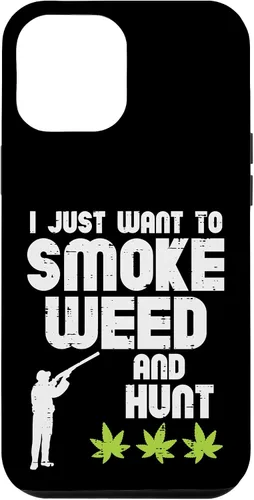 Vista 25 de iPhone 16 Smoke Weed Hunt Funny Hunting Cannabis 420 Hunter Hombres Mujeres Caso