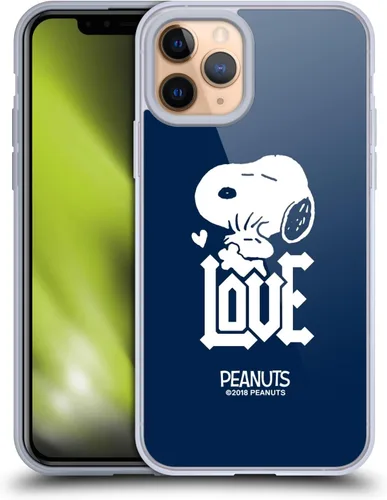 Vista 133 de Head Case Designs Funda de gel con licencia oficial de Peanuts Charlie Brown Good Grief Rock Tees [protección de grado militar] compatible con Apple