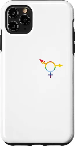 Vista 11 de iPhone 15 LGBTQ Comunidad Lesbiana Gay Bi Trans Símbolo Cultura Caso